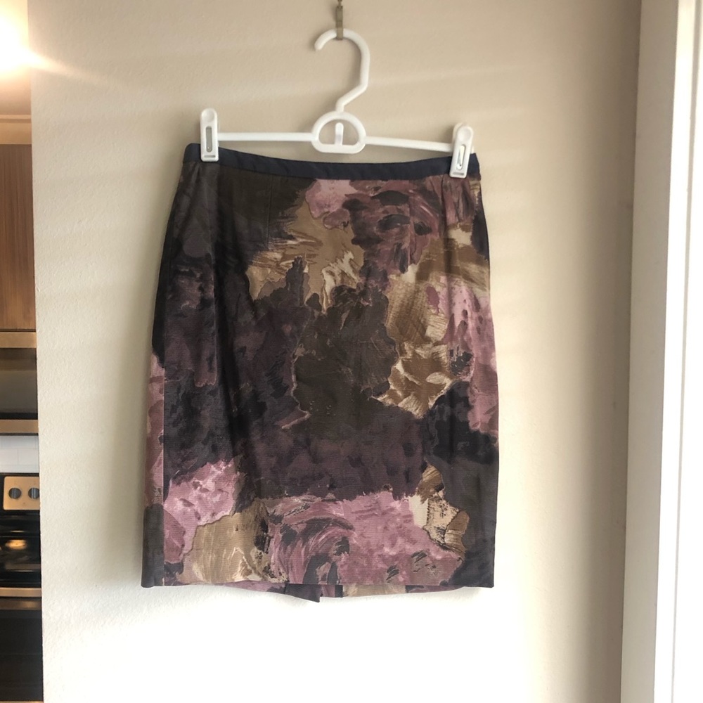 FLORAL LOFT PENCIL SKIRT